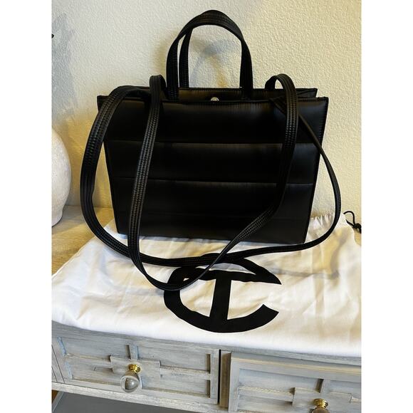 NEW Telfar x Moose Knuckles Medium Puff Shopper Tote - Picture 4 of 10